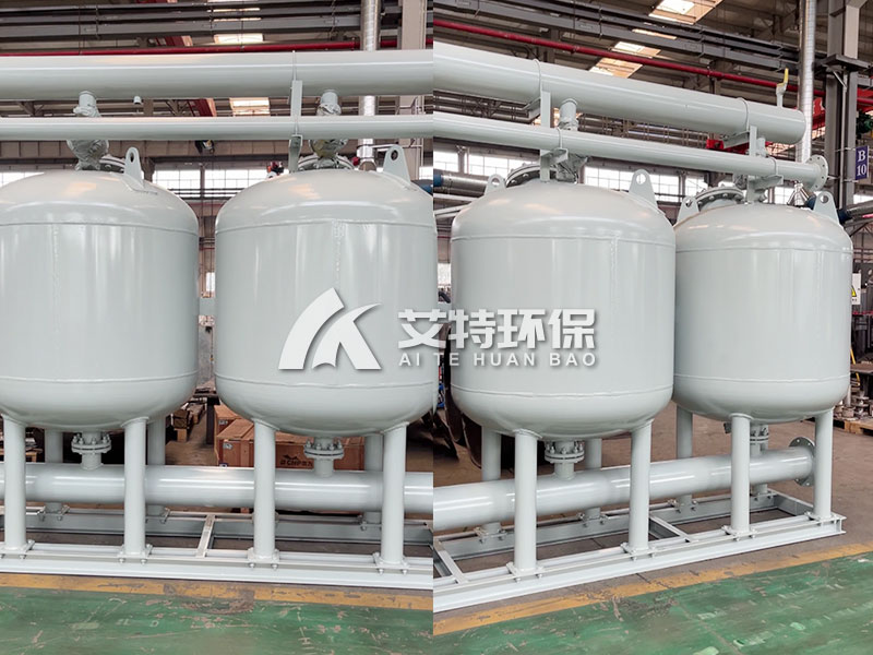 全自动三通阀浅层介质过滤器