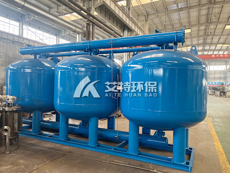 35 万吨/年苯酚丙酮项目：浅层砂过滤器降低浊度提高冷却率