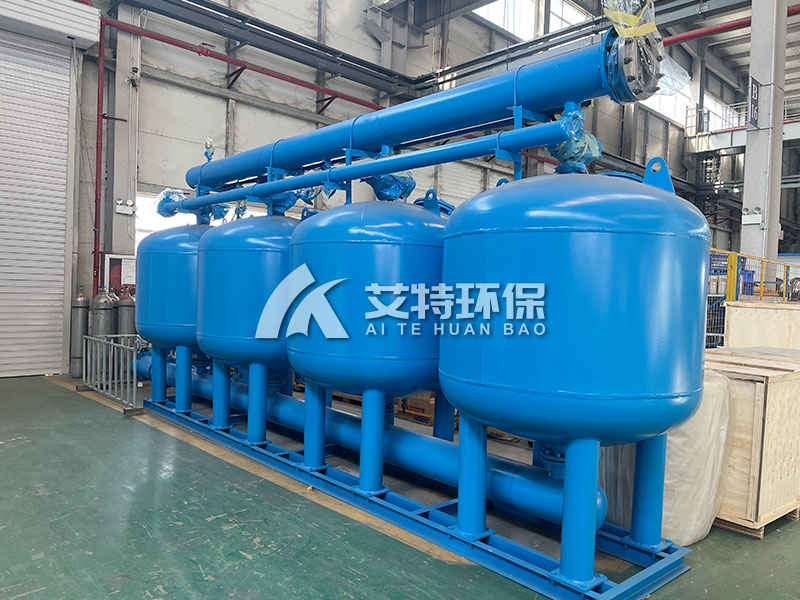 炼钢厂冷却水及浊水系统项目：高速过滤器提高水的循环利用率