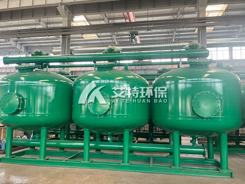 浅层砂旁滤器在干法除尘泵房的应用：高效去除水中的悬浮物和杂质