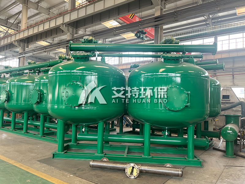 浅层砂旁滤器在水泵站的应用：反洗耗水量是传统砂滤器的30%